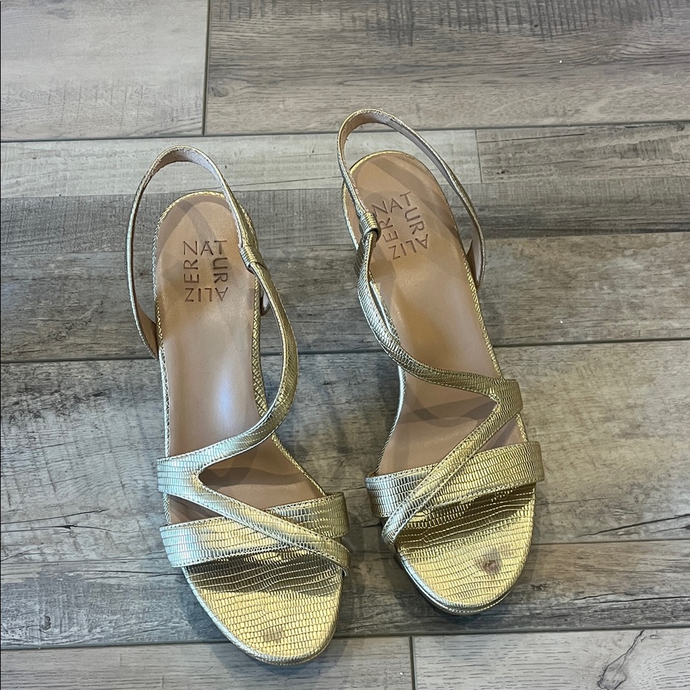 Naturalizer Metallic Gold Women's Sandals